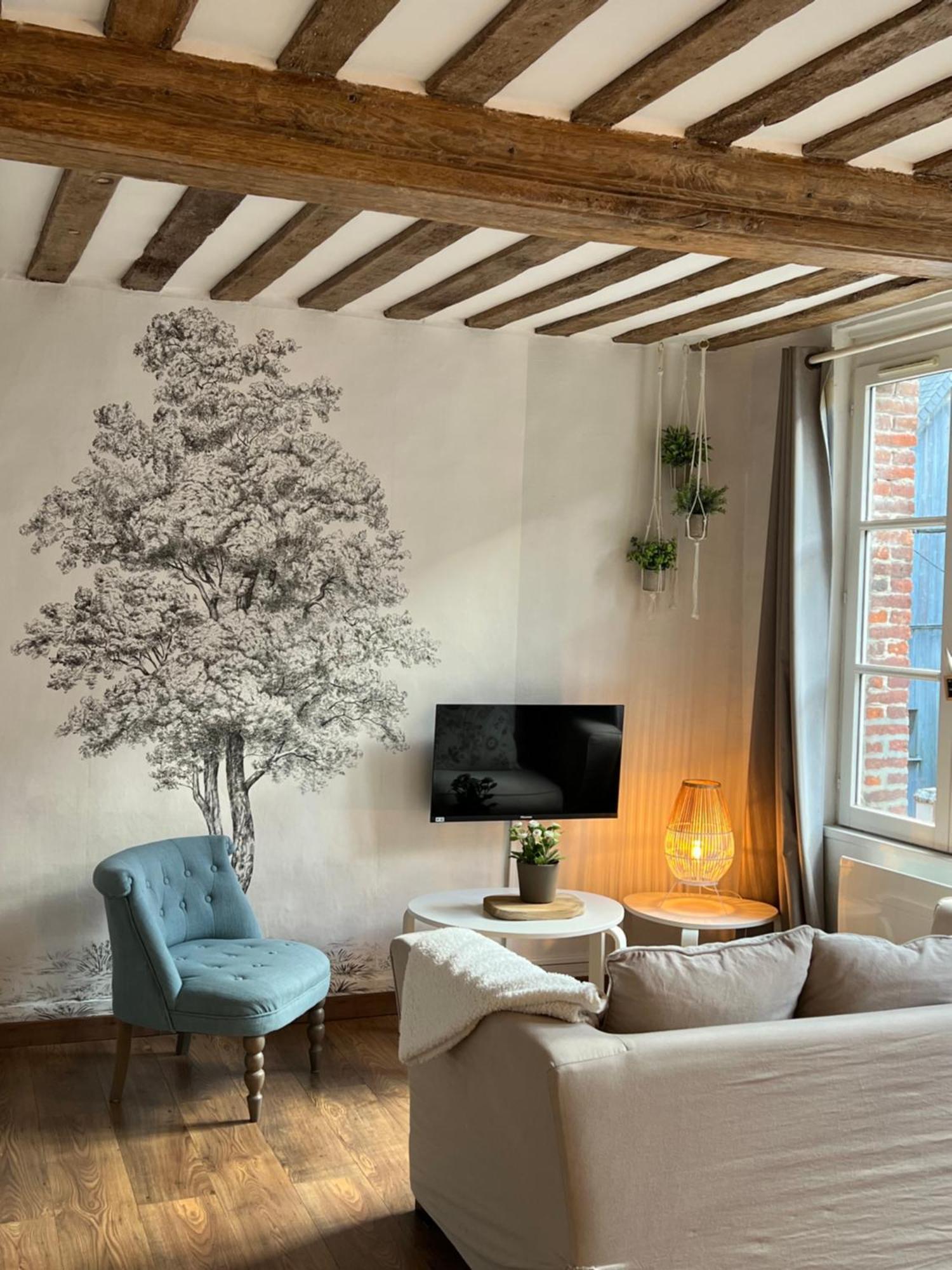 Une Pause Chez Julien, Appartement Lumineux Et Idealement Situe! Honfleur Zewnętrze zdjęcie