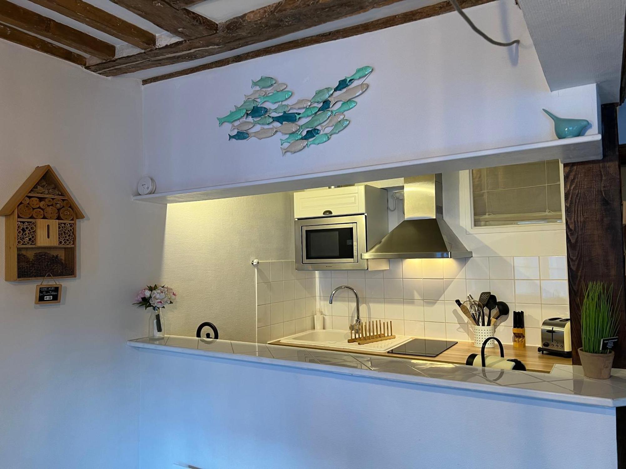 Une Pause Chez Julien, Appartement Lumineux Et Idealement Situe! Honfleur Zewnętrze zdjęcie